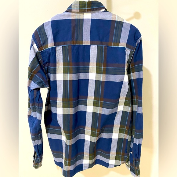 Men’s Jack & Jones Plaid Button Down Shirt - Picture 2 of 3